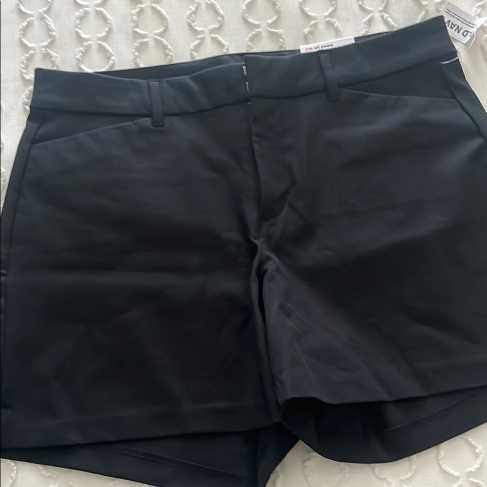 Old Navy Women's High Waist Black Shorts